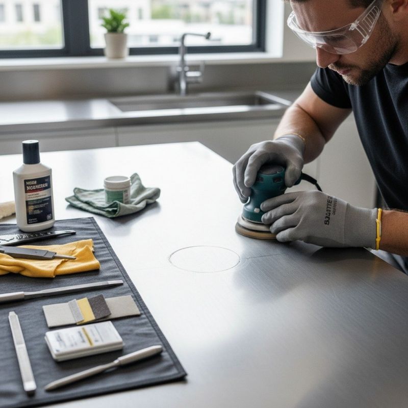 Quartzite Countertop Repair