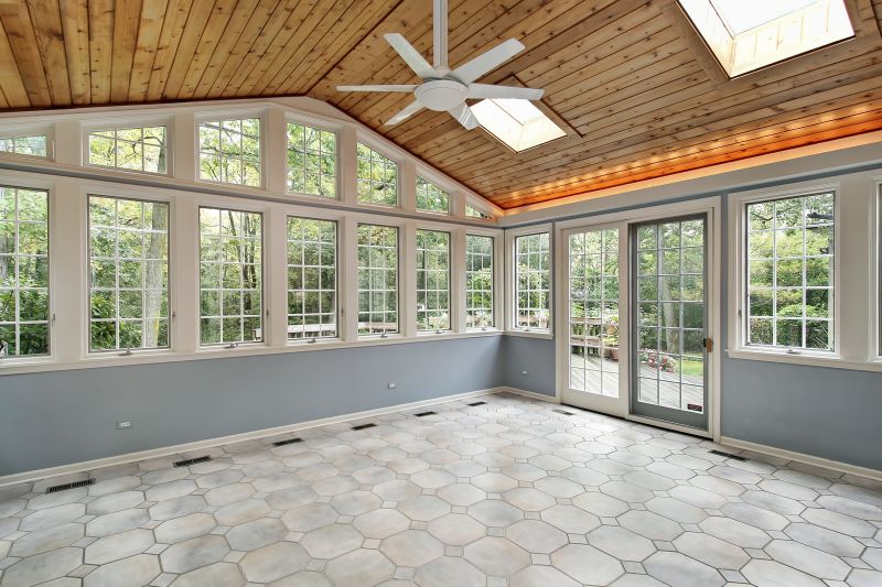 Sunroom Tiling